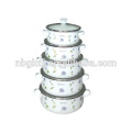 customized enamel casserole pot set